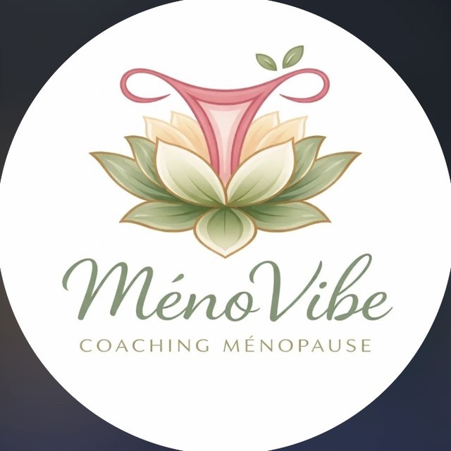 Logo MénoVibe, coaching ménopause